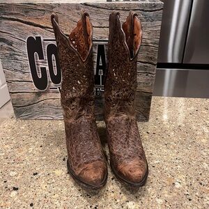 Dan Post ladies Tan Leather Boots